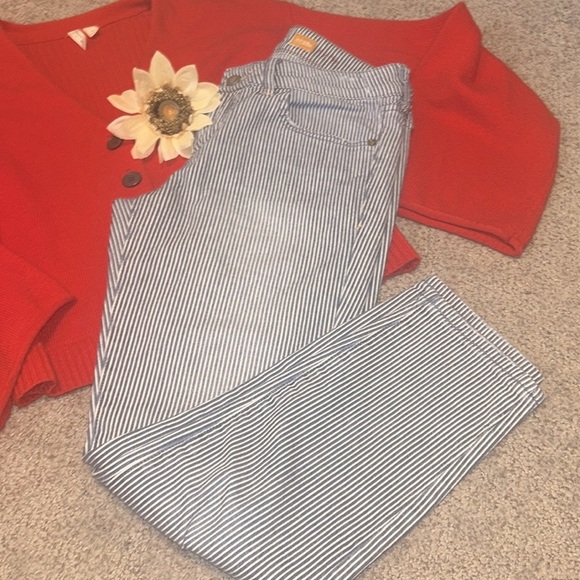 Anthropologie Pilcro and The Letterpress Hypen Railroad Jeans - Picture 7 of 8